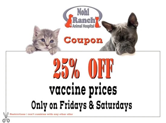 Pet Vaccine Coupon